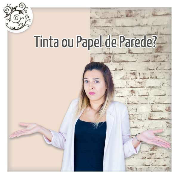 tinta ou papel de parede