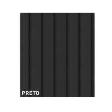 Painel Ripado - Slim  - PR M Slim Preto 15mm